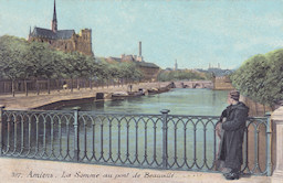 Le célèbre pont Beauvillé à Amiens, financé par Victor de Beauvillé. Cliquez pour agrandir.