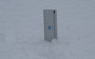 Neige abondante en Santerre lors de l'hiver 2010-2011. Cliquez pour agrandir la photo.