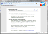 Le site Internet de la ville de Montdidier a été reconnu par Google / StopBadware comme un site dangereux. Cliquez pour agrandir la capture d'écran.